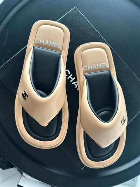 chanel tongs|new Chanel sandals 2022.